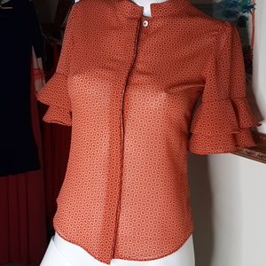 Pink Tartan blouse